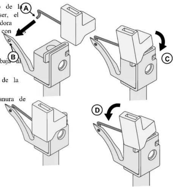 SINGER S14-77 - Retiro del conversor Overlock de 2 hilos - 1
