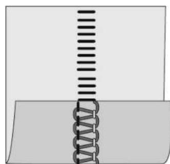 SINGER S14-77 - Decorative Flatlock, Wide (C) - 1