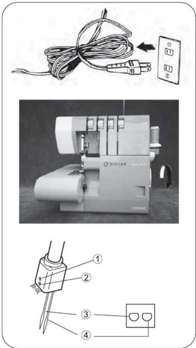 SINGER X5004-HD - Co nt ins r r l s ai uill s - 2