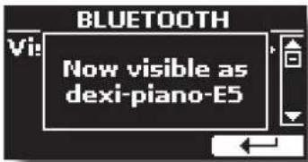 Dexibell VIVO H10MG - Activation de la fonction Bluetooth du VIVO H10 MG - 2