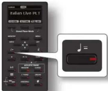 Dexibell VIVO H10MG - Appuyez sur le bouton [♩=] - 1