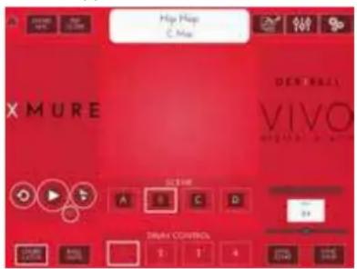 Dexibell VIVO H10MG - Jouer avec l'application X MURE - 4