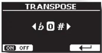 Dexibell VIVO H10MG - Transposition de la hauteur du clavier - 2