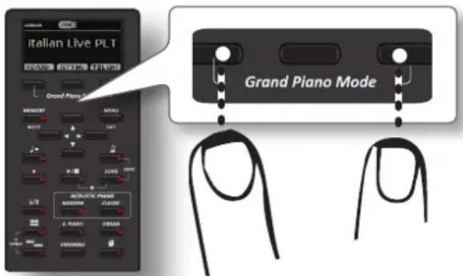 Dexibell VIVO H10MG - Comment personnaliser le mode Grand Piano - 1