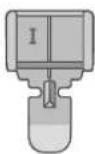 SINGER HD6620C - Pied pour ourlet invisible (F) - 1