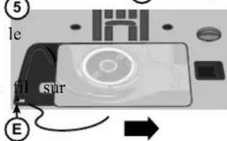 Diagram illustrating a mechanical or electrical system with labeled components A, B, C, D and directional arrows indicating motion or flow.
