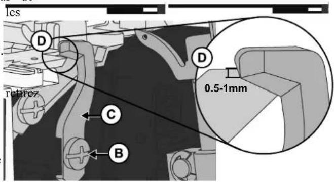 SINGER S14-88 - Remplacement du cutter supérieur - 3
