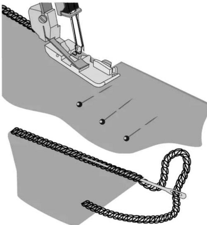 SINGER S14-88 - Securing Thread Chain - 1