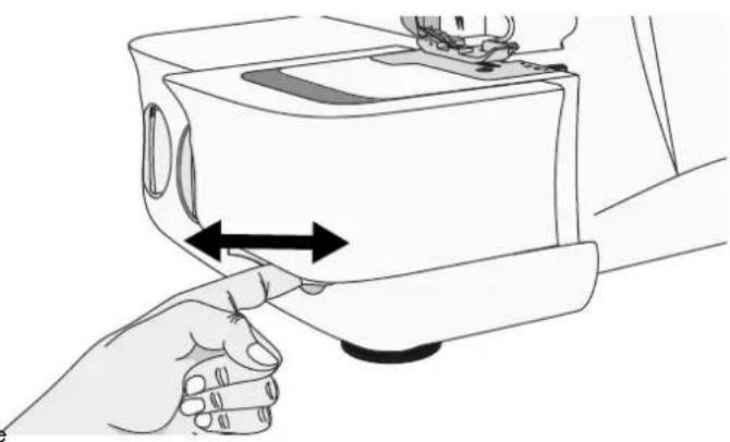 SINGER S14-88 - Sustitución de la extensión de cama plana - 1