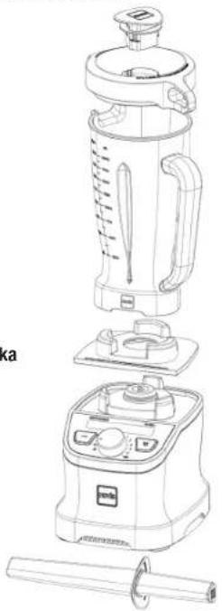 NOVIS ProBlender 880 - Odměrka - 1