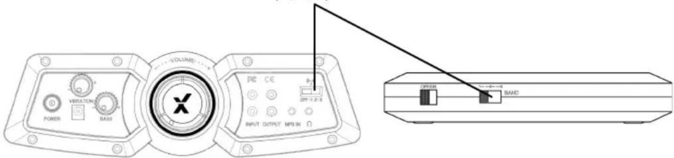 X Rocker Vision 2.1 - Wireless connection guide: TV (All consoles) - 2