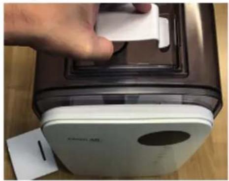 Clean Air Optima CA-607W Smart - Filtro „Silver Ion SI-01“ keitimas: - 1