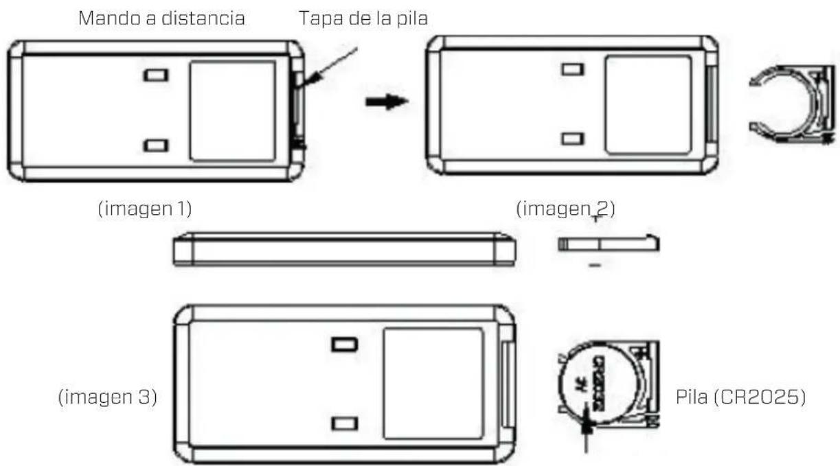 Clean Air Optima CA-607W Smart - Sustitución de la pila del mando a distancia - 1