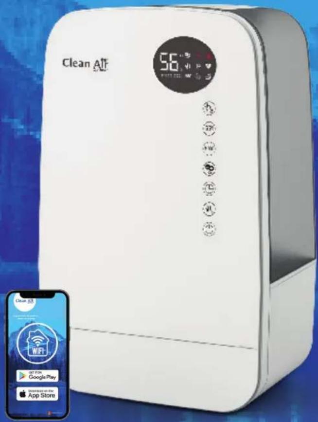 Clean Air Optima CA-607W Smart - Ultrasonic Humidifier Clean Air Optima® CA-607W Smart - 1