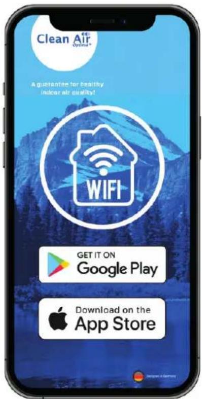 Clean Air Optima CA-607B Smart - Setzen Sie die WiFi-Funktion zurück: - 1