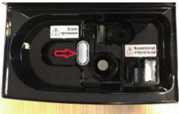Clean Air Optima CA-607B Smart - Înlocuirea cartuşului Silver Ion SI-01: - 2