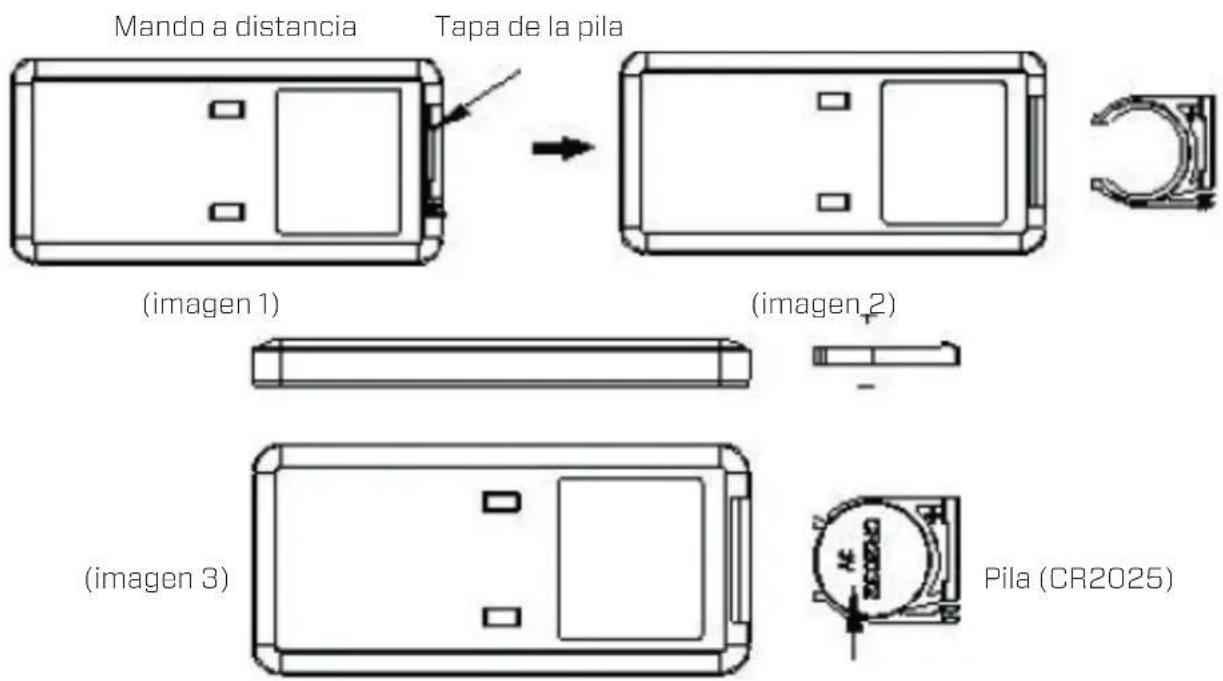 Clean Air Optima CA-607B Smart - Sustitución de la pila del mando a distancia - 1