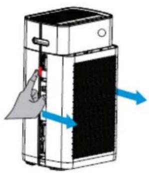 Clean Air Optima CA-510Pro - UV-lampen vervangen (aan voor- en achterkant van het apparaat) - 1