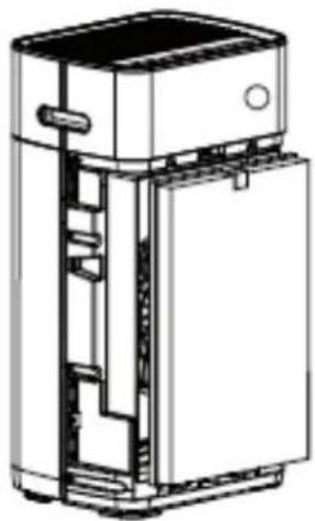 Clean Air Optima CA-510Pro - Расклопете го панелот - 1