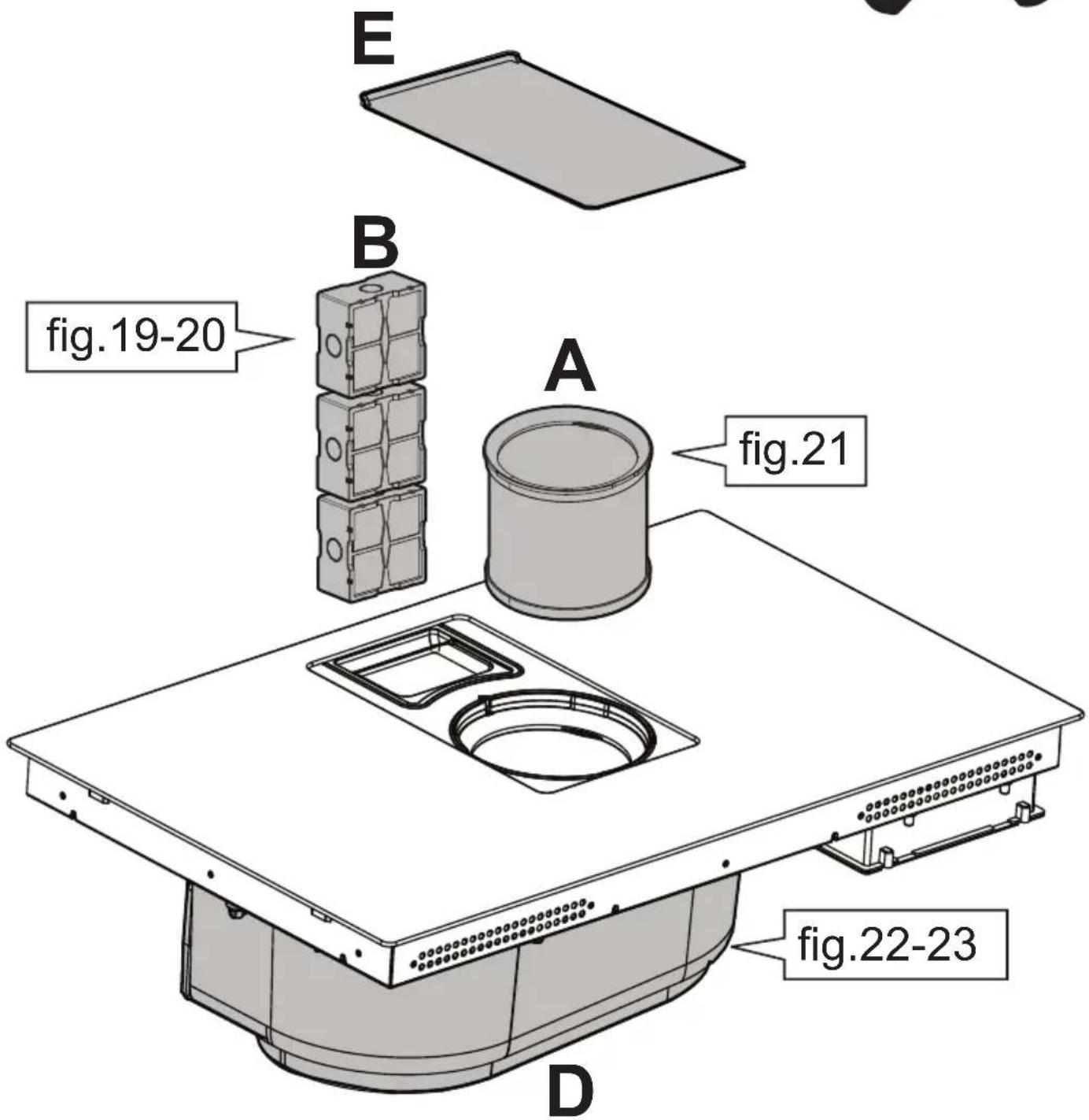 E B A fig.21 fig.19-20 fig.22-23 D