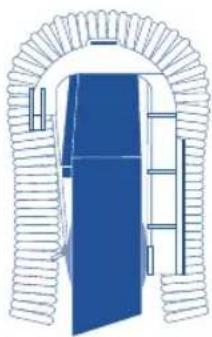 Fluval FL 407 - Coloque as duas unidades do conector do aro sobre a extremidade superior traseira do aquário. - 2