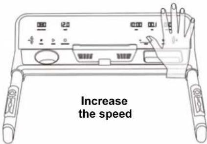 Increase the speed