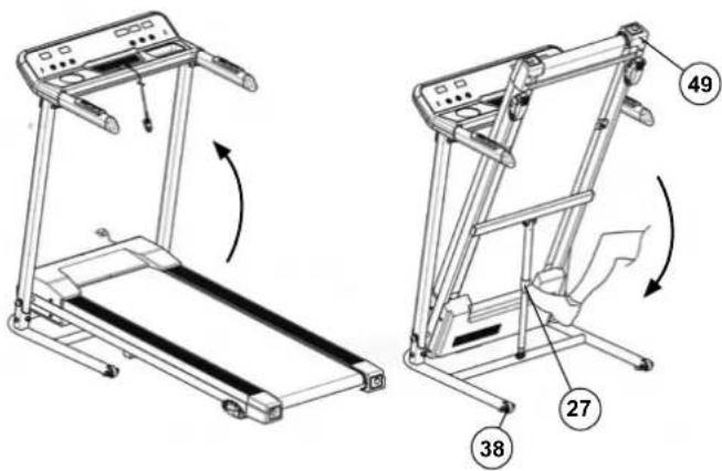 Christopeit CS4000 - NASTAVENÍ SKLONU - 1