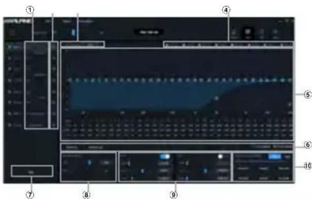 ALPINE PXE-C80-88 - Page Égaliseur - 1