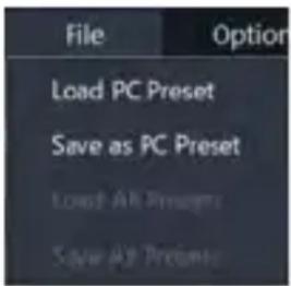 ALPINE PXE-C80-88 - Paramètres de fichier - 1