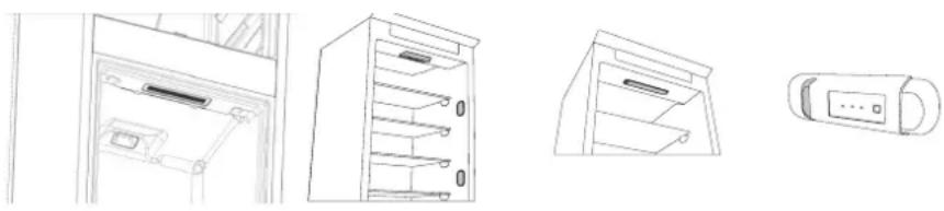 BAUKNECHT KGITN 18F4 M - Муздаткыч лампасы - 1