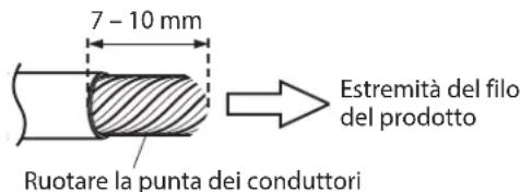 ALPINE HDA-M80 - Precauzioni sui collegamenti dei fili - 1
