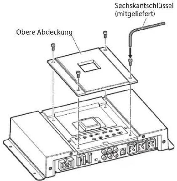 ALPINE HDA-M80 - ENTFERNEN DER OBEREN ABDECKUNG - 1