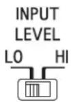 ALPINE HDA-M80 - ③ Speaker Input Level Switch - 1
