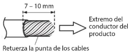 ALPINE HDA-M80 - Precauciones durante la conexión de los cables - 1