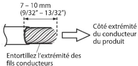 ALPINE HDA-M80 - Précautions avec les connexions des fils conducteurs - 1