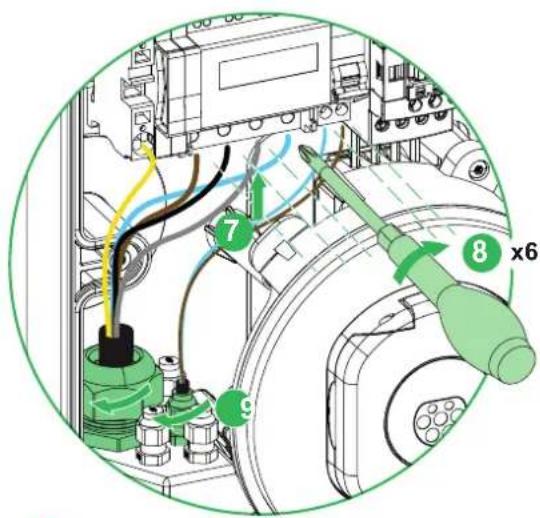 SCHNEIDER EVB3S11NCA - HAZARD OF ELECTROSTATIC DISCHARGE OR POWER SURGE - 1