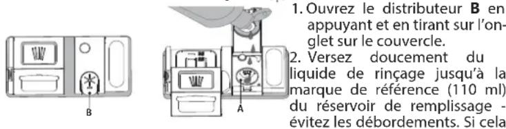 BAUKNECHT B7I HF60 TUSC CH - REMLIR LE DISTRIBUTEUR DE LIQUIDE DE RINCAGE - 1