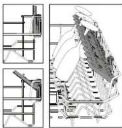 BAUKNECHT B8I HP42 LC - VOLETS PLIABLES AVEC POSITIONS AJUSTABLES - 1