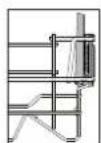 BAUKNECHT B2I HD524 AS - AJUSTER LA HAUTEUR DU PANIER SUPÉRIEUR - 2