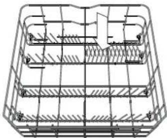 BAUKNECHT B2I HD524 AS - PANIER INFÉRIEUR - 1
