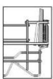 BAUKNECHT B2I HD524 AS - SUJECIONES PLEGABLES CON POSICIÓN AJUSTABLE - 1