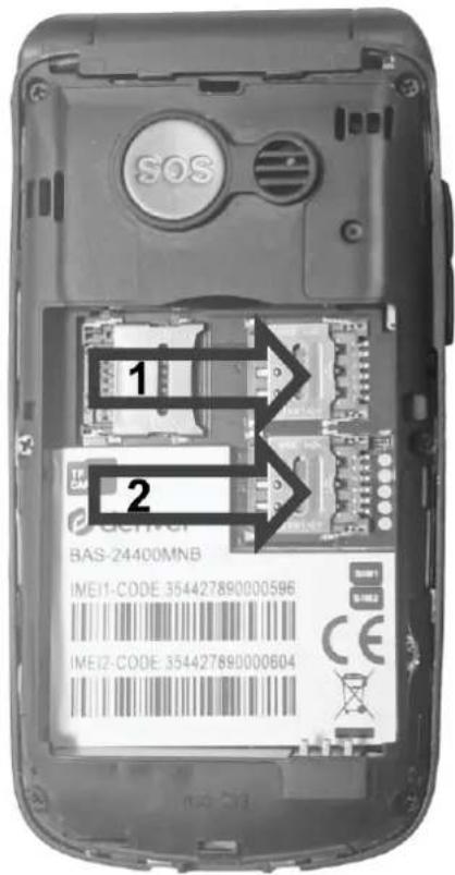DENVER BAS-24400MNB - Configuration de votre téléphone - 2