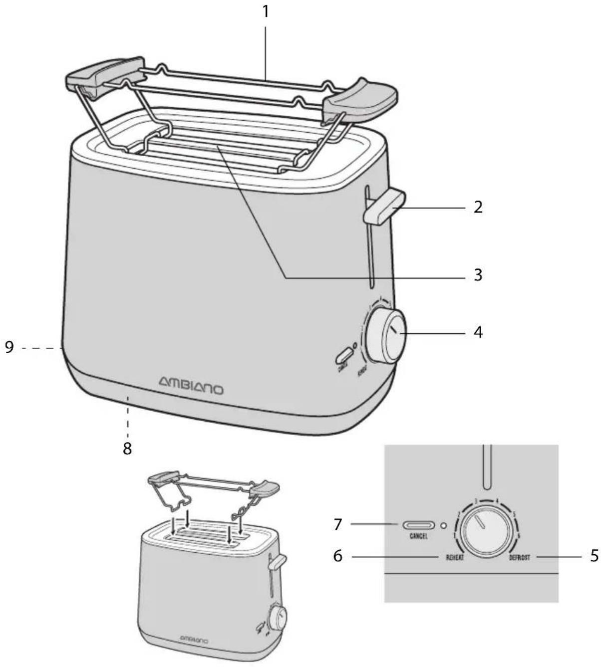 Ambiano GT-TDS-EDS-11 - Vue détaillée - 1