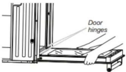 WHIRLPOOL WOES5027LB - Remove Oven Door(s) - 1