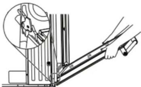 WHIRLPOOL WOES5027LB - Réinstallation de la/des porte(s) du four - 5