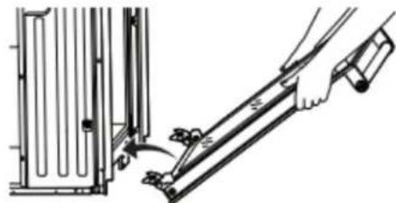 WHIRLPOOL WOED5027LW - Réinstallation de la/des porte(s) du four - 3