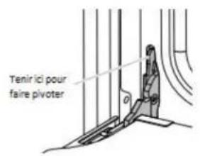 WHIRLPOOL WOEC5030LB - Enlever la/les porte(s) du four - 2
