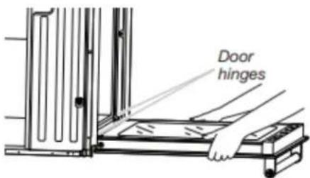 WHIRLPOOL WOEC5030LB - Remove Oven Door(s) - 1