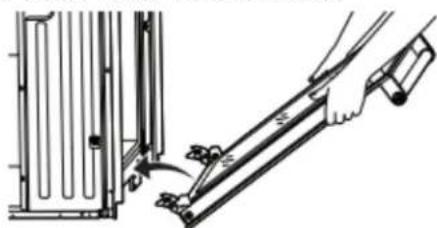 WHIRLPOOL WOED5030LW - Réinstallation de la/des porte(s) du four - 2