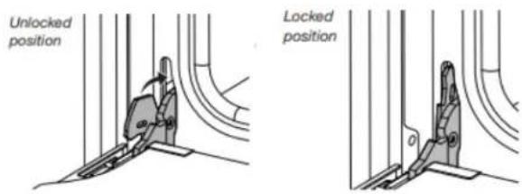 WHIRLPOOL WOED5027LZ - Réinstallation de la/des porte(s) du four - 6
